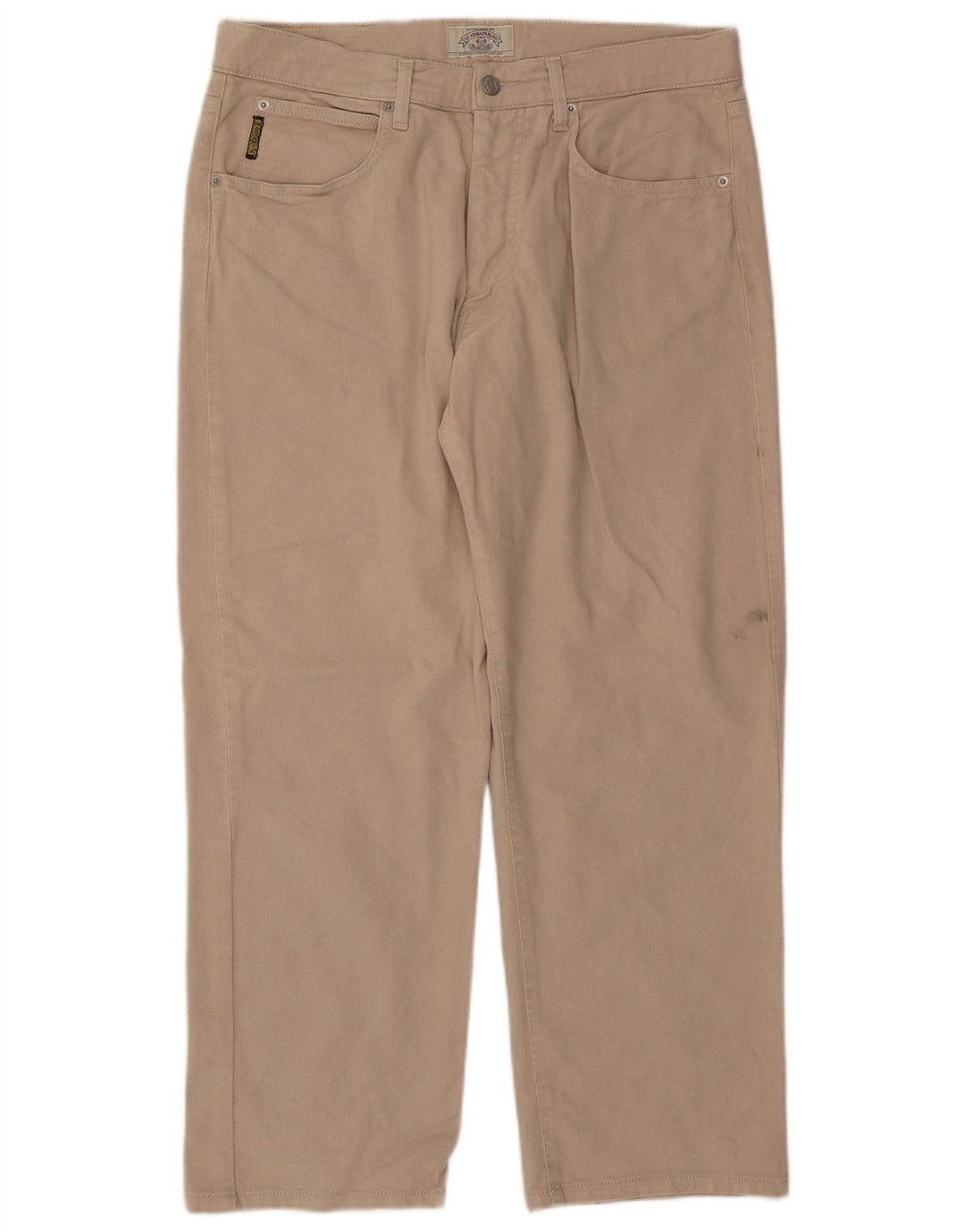 Pantaloni casual dritti da uomo Armani W36 L27 Beige