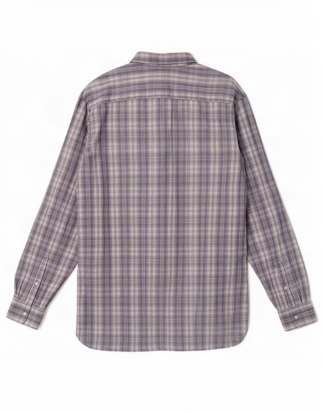 Camicia Timberland da uomo vestibilità regolare 2XL cotone a quadri grigio