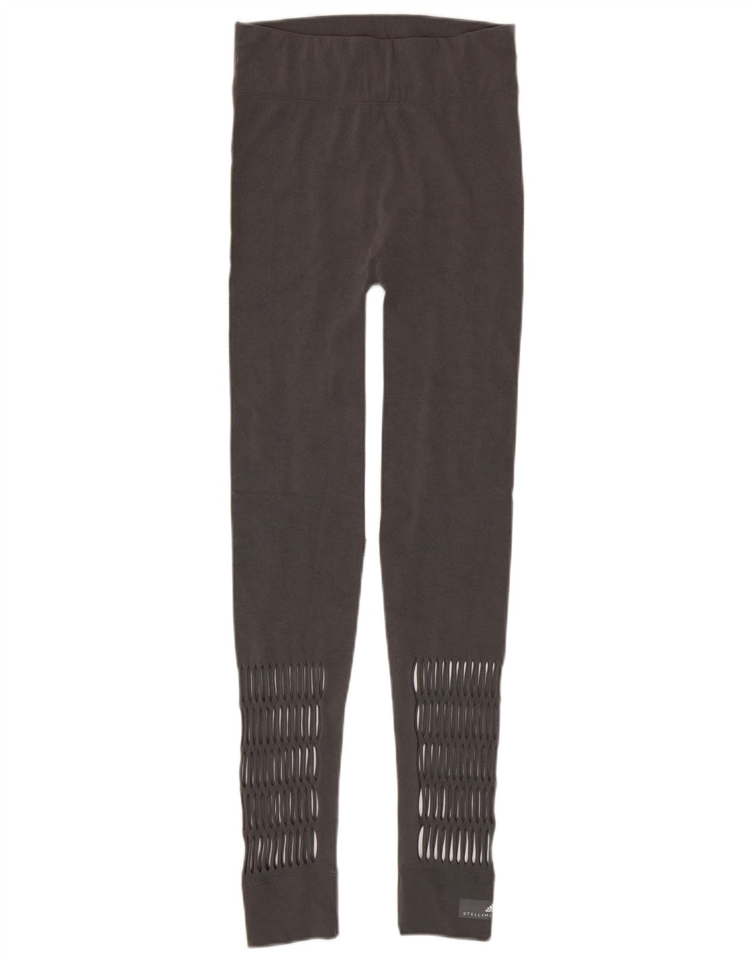 Adidas Stella McCartney Graphic Leggings da donna UK 14 Large Grigio Poliammide