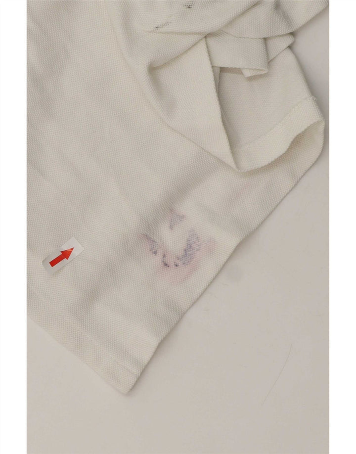 Camicia Polo Ralph Lauren da uomo su misura, taglia grande, in cotone bianco