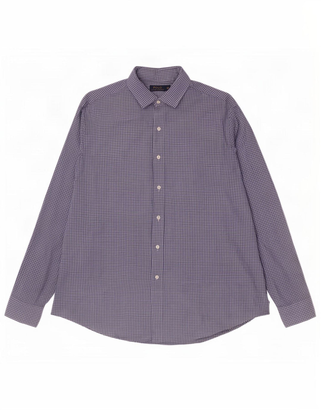 Polo Ralph Lauren Camicia da uomo 2XL in cotone a quadri blu