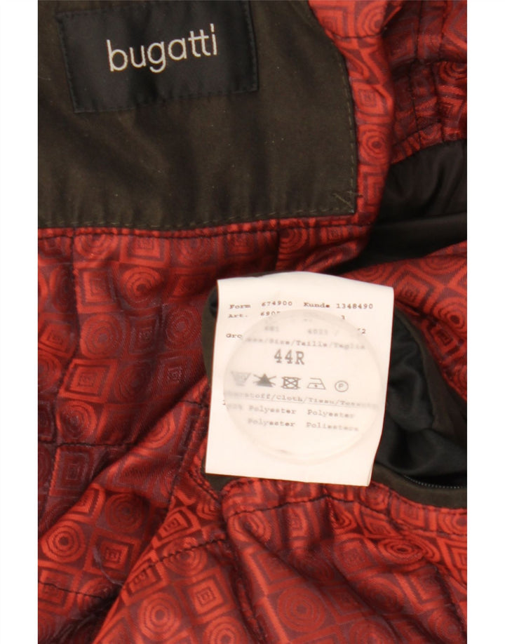 Cappotto antivento da uomo Bugatti UK 44 2XL Poliestere kaki