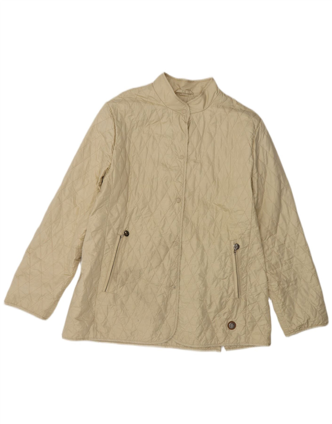 Giacca trapuntata da donna Moncler taglia 4 XL beige