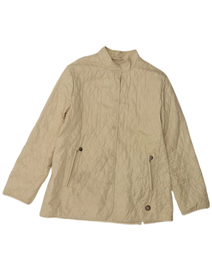 Giacca trapuntata da donna Moncler taglia 4 XL beige