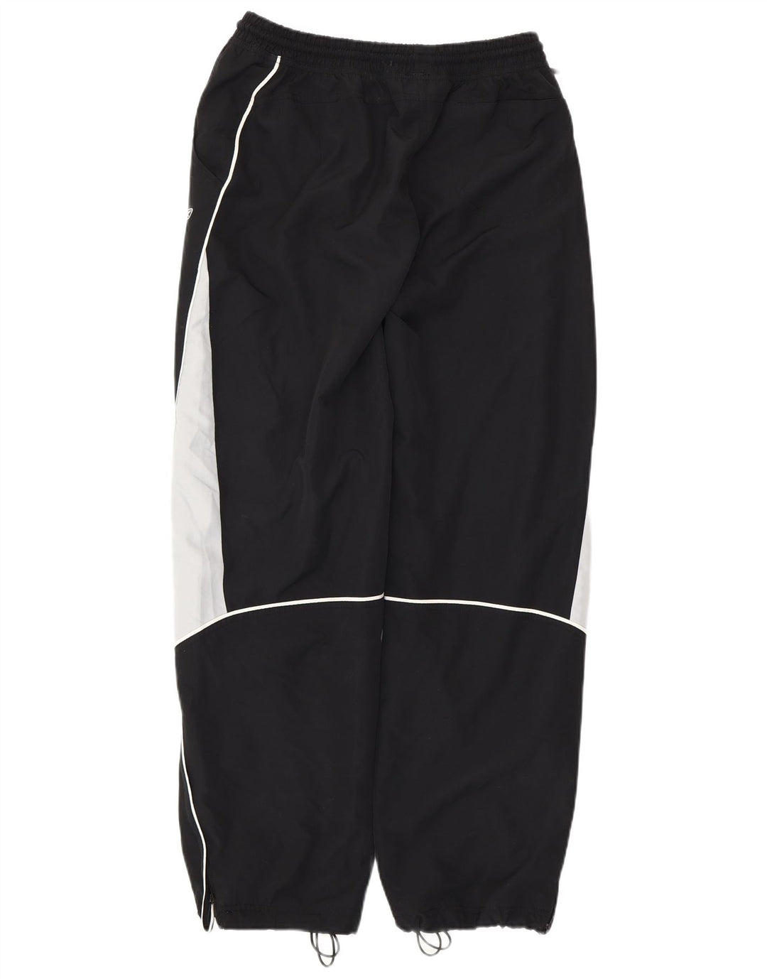 REEBOK Pantaloni da tuta da uomo Joggers Small Nero Colourblock Poliestere