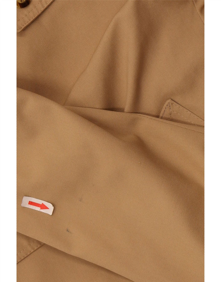 Trench da uomo vintage UK 38 Poliestere beige medio