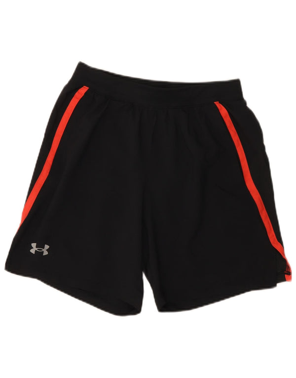Pantaloncini sportivi da donna Under Armour UK 10 Small Black Colourblock