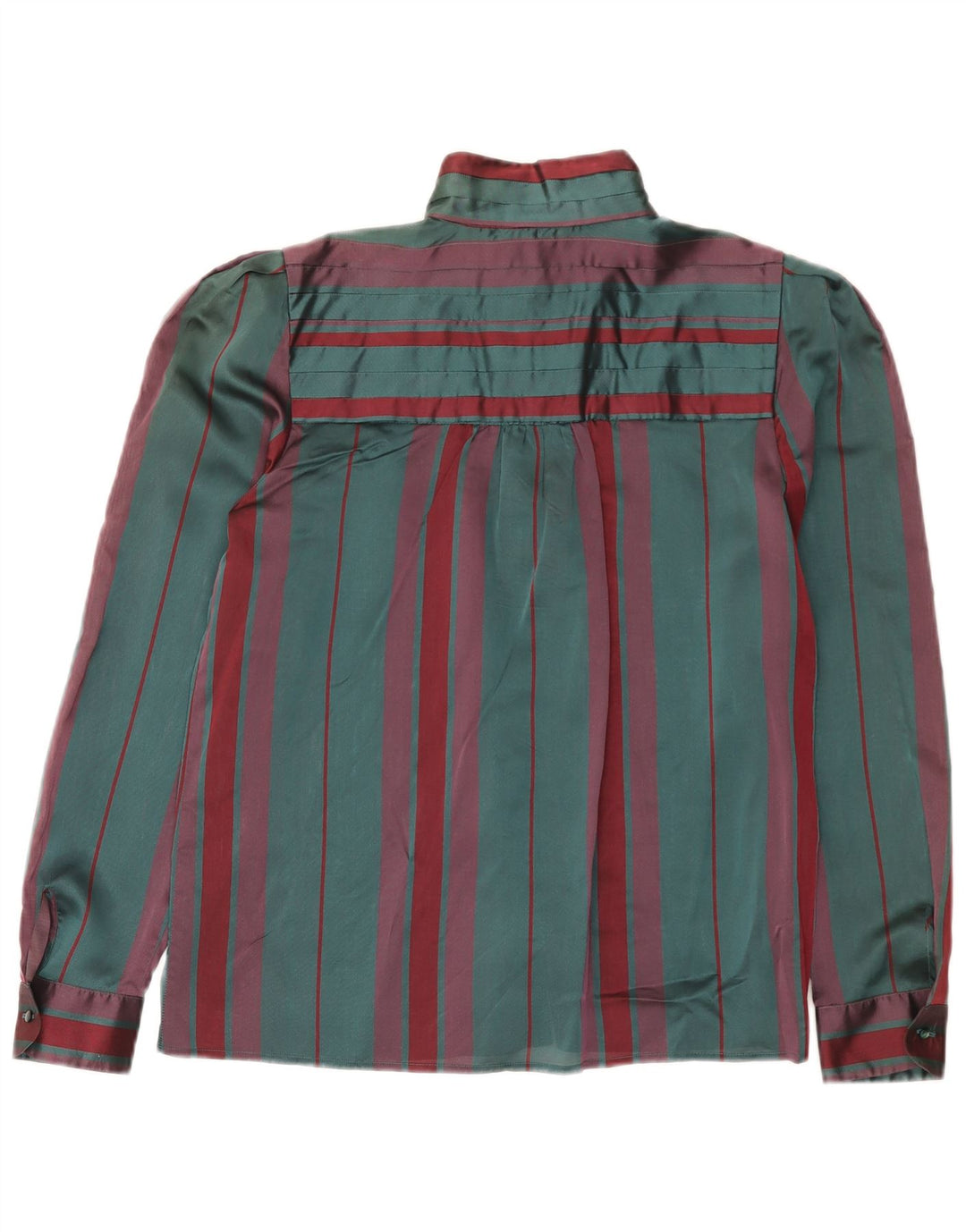 Camicetta Camicia da Donna Selene IT 46 Large Verde a Righe