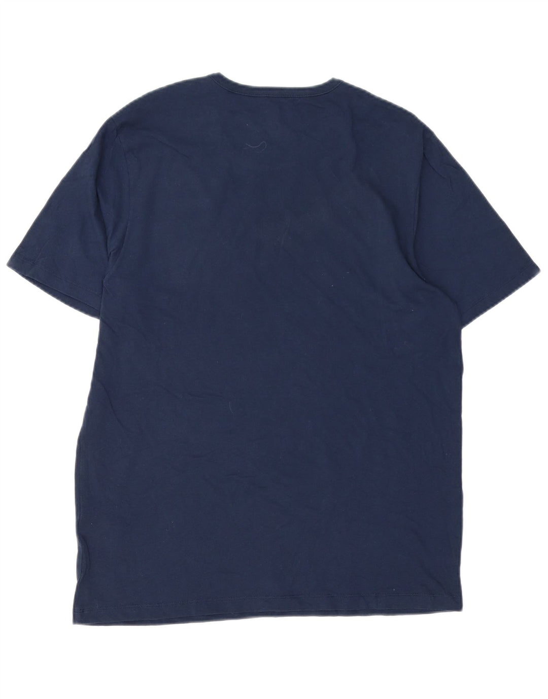 T-shirt da uomo Hugo Boss Top Large in cotone blu navy