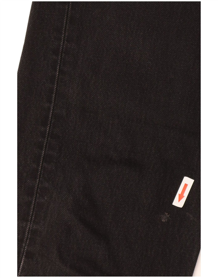 Jeans dritti Levi's 501 da donna W29 L28 cotone nero