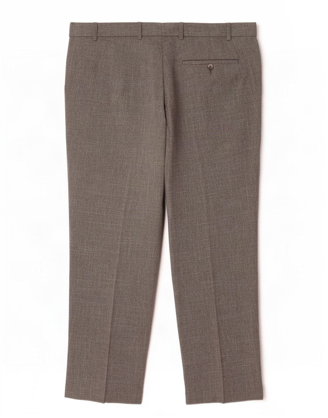 Pantaloni da abito vestibilità regolare Marks & Spencer da uomo W40 L29 poliestere grigio