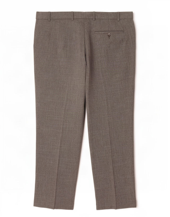 Pantaloni da abito vestibilità regolare Marks & Spencer da uomo W40 L29 poliestere grigio