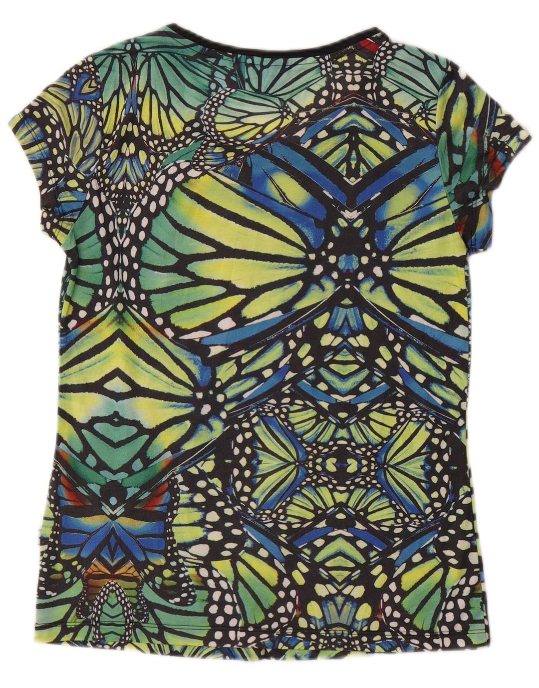 T-shirt grafica da donna Adidas Top UK 12 poliestere verde medio