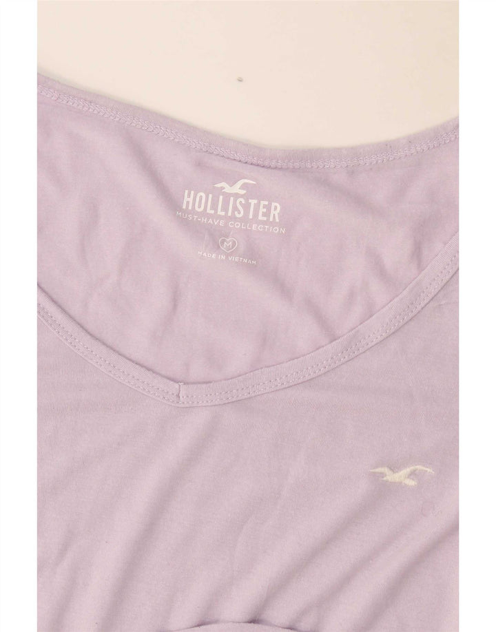 T-shirt Hollister da donna Top UK 14 viola medio