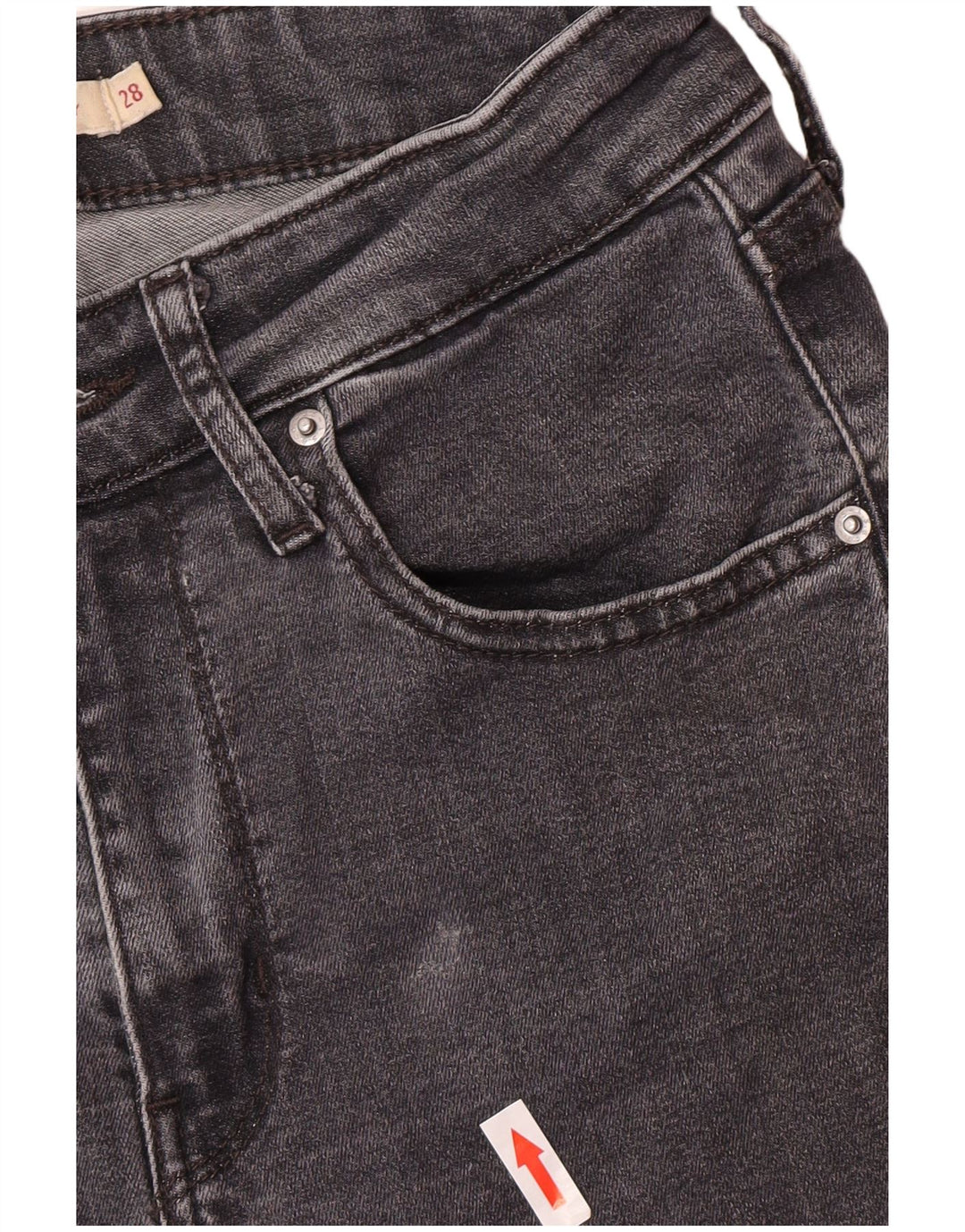 Jeans Levi's 721 Skinny da donna W28 L28 Lyocell grigio