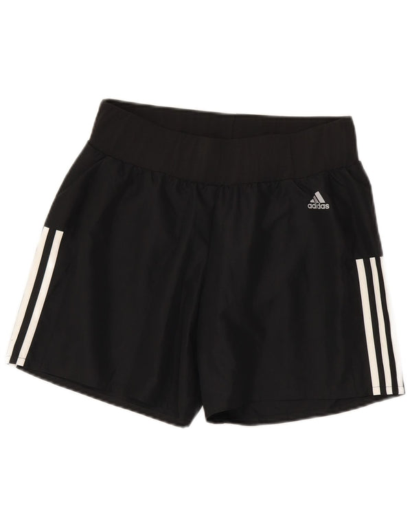 Pantaloncini sportivi Adidas da donna UK 10 piccoli poliestere nero