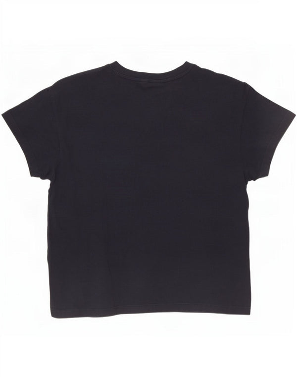 T-shirt grafica da donna Champion Top UK 12 medio blu navy