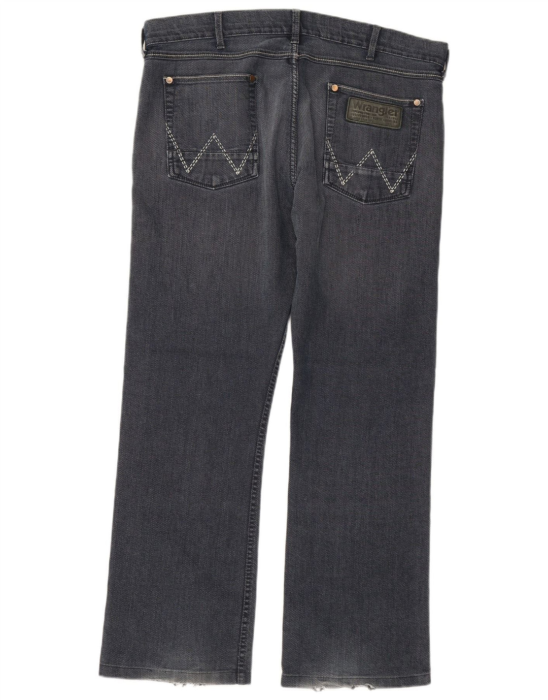 Jeans dritti da uomo WRANGLER Ace W36 L30 cotone blu navy