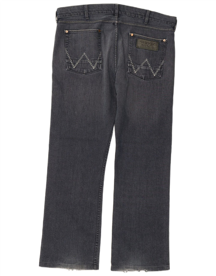 Jeans dritti da uomo WRANGLER Ace W36 L30 cotone blu navy