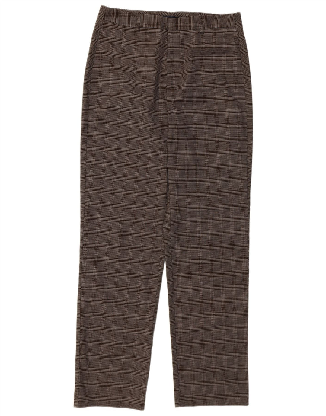 Pantaloni casual dritti da donna Dockers W28 L30 pied de poule marroni
