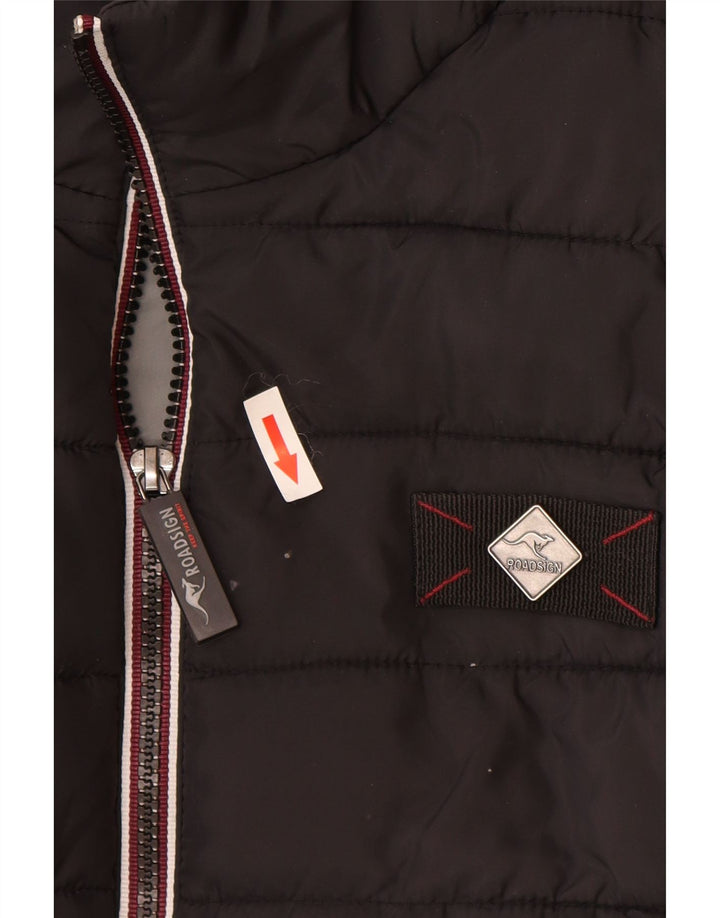 Gilet imbottito da uomo Roadsign UK 42 XL poliestere nero