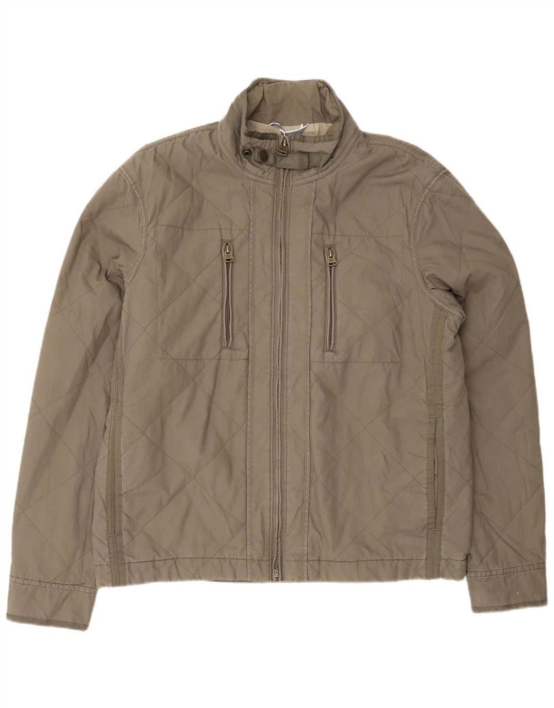 Giubbotto bomber da uomo Marks & Spencer UK 38 cotone kaki medio