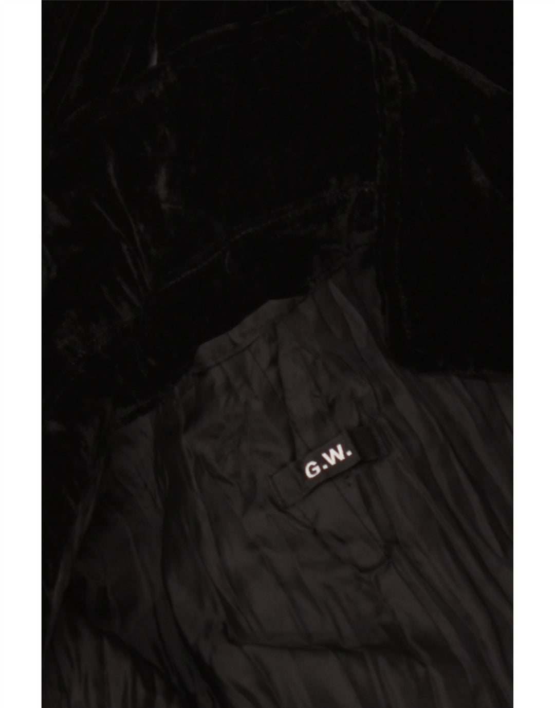 Giacca blazer in velluto da donna a 3 bottoni VINTAGE UK 18 XL nera floreale