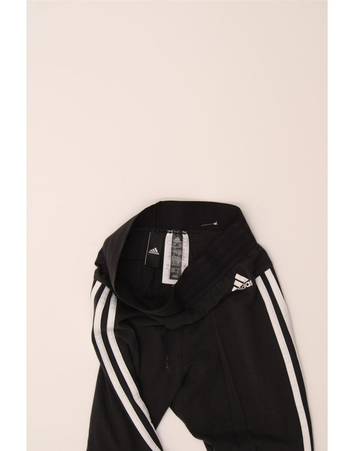 ADIDAS Womens Leggings UK 4/6 XS  Black Polyester Vintage Adidas and Second-Hand Adidas from Messina Hembry 