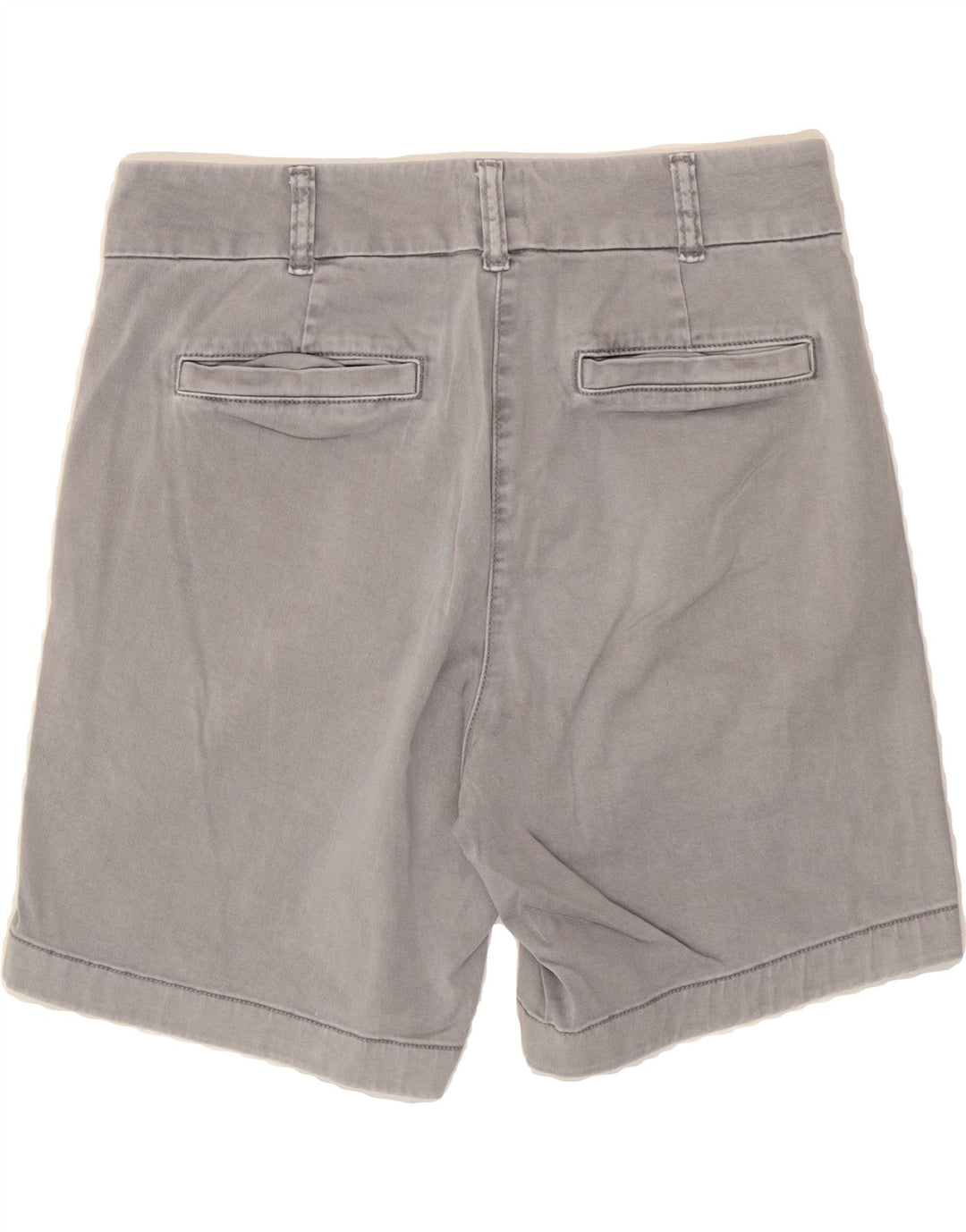 J. CREW Mens Chino Shorts US 4 Small W30  Grey Cotton Vintage J. Crew and Second-Hand J. Crew from Messina Hembry 