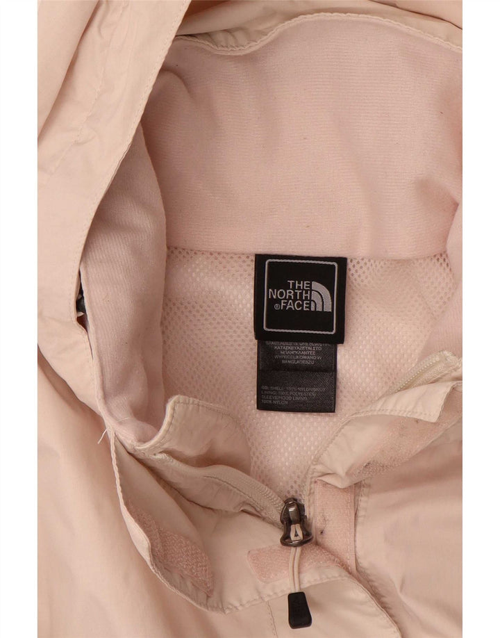 Giacca antipioggia da donna con cappuccio The North Face UK 14 poliestere rosa medio