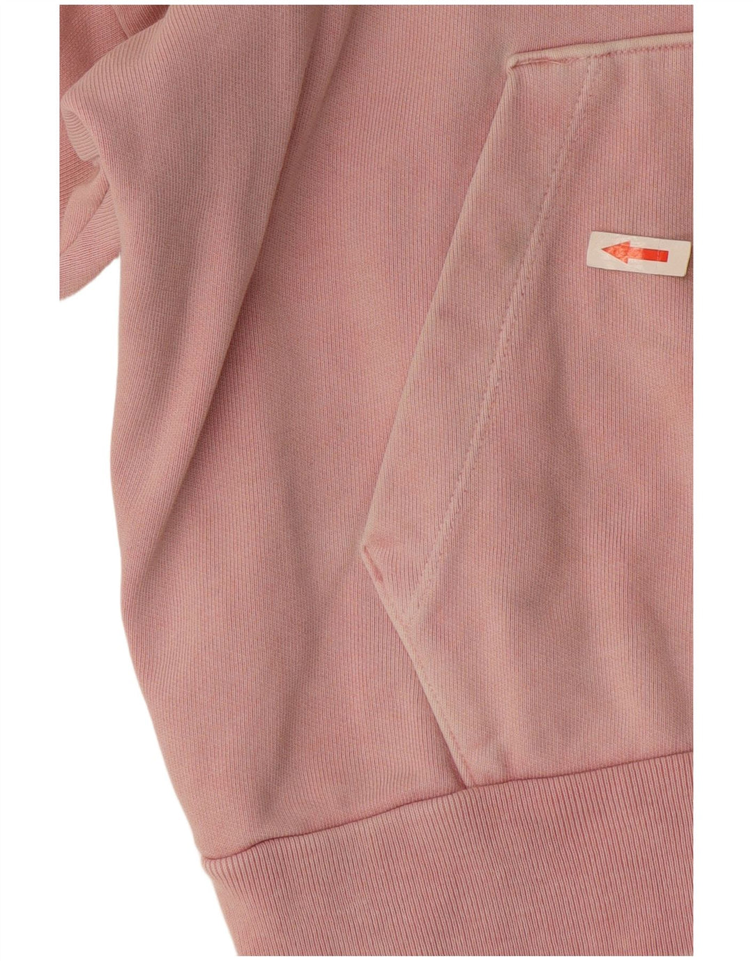 Maglione oversize con cappuccio da donna Levi's UK 6 XS cotone rosa