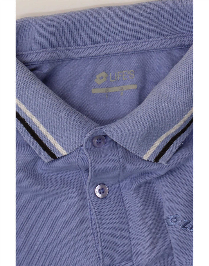 Polo da uomo Lotto viola medio