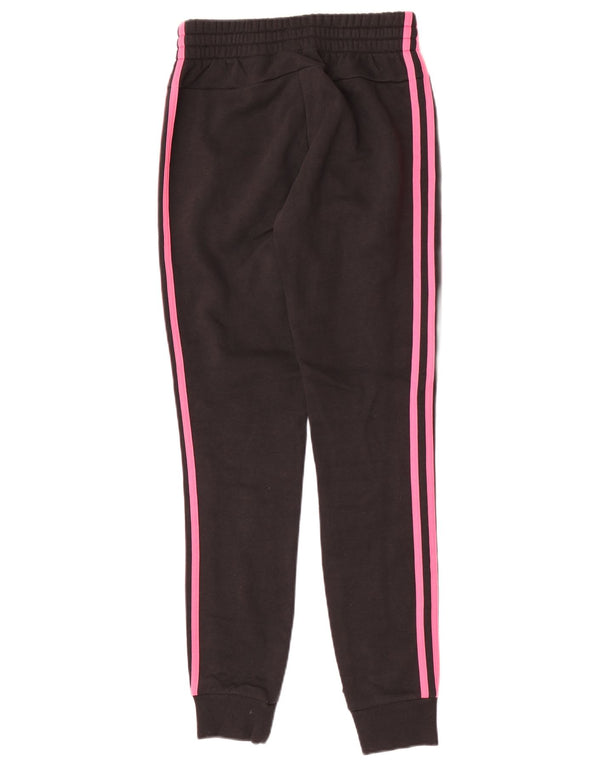Pantaloni da tuta da donna Adidas Joggers UK 4/6 XS cotone nero