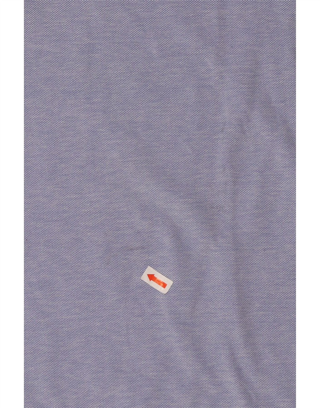 Polo da uomo vestibilità casual Massimo Dutti grande in cotone blu