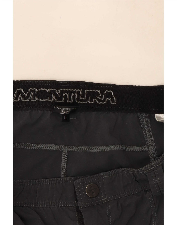 Pantaloncini cargo da uomo Montura grandi W34 grigi