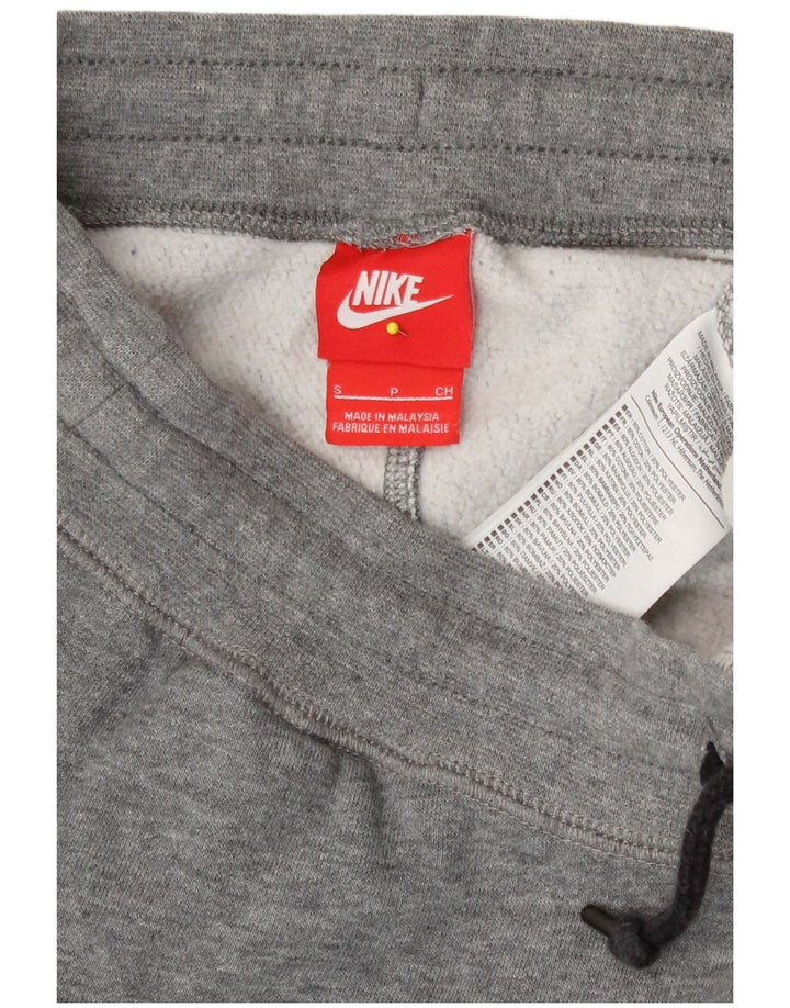 Pantaloni da tuta da uomo Nike Joggers piccoli in cotone grigio
