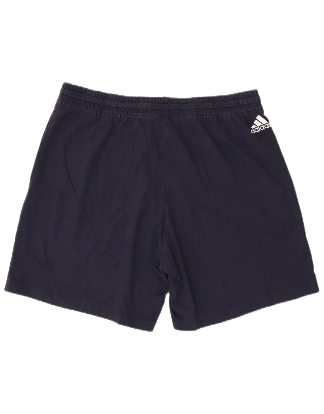 Pantaloncini sportivi grafici da uomo ADIDAS XL in cotone blu navy