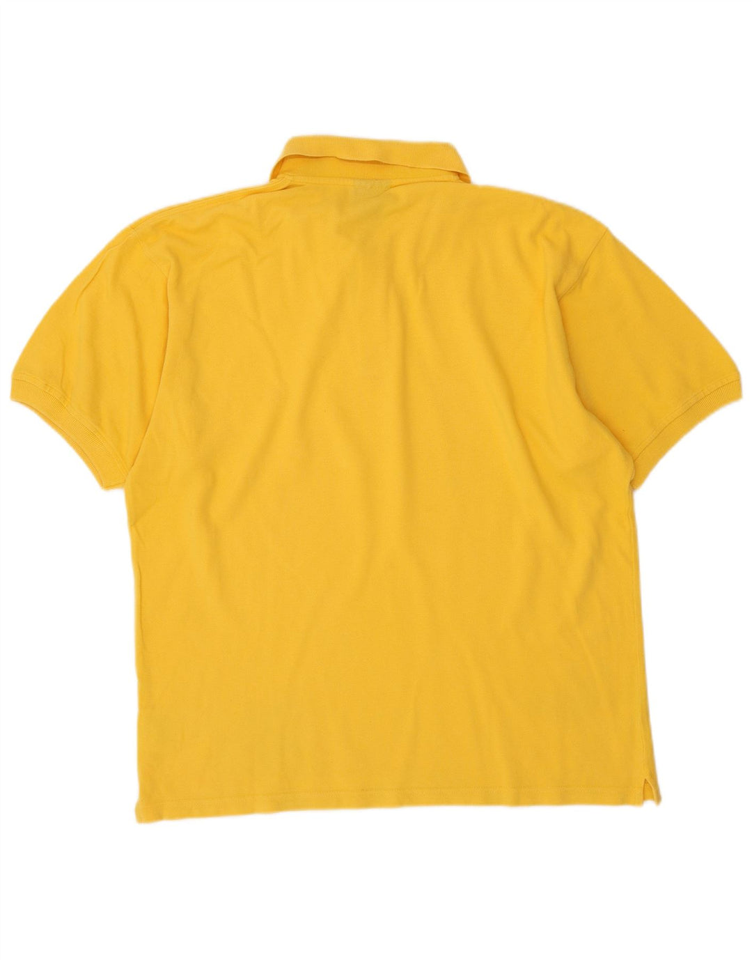 Polo da uomo CHAMPION grande in cotone giallo