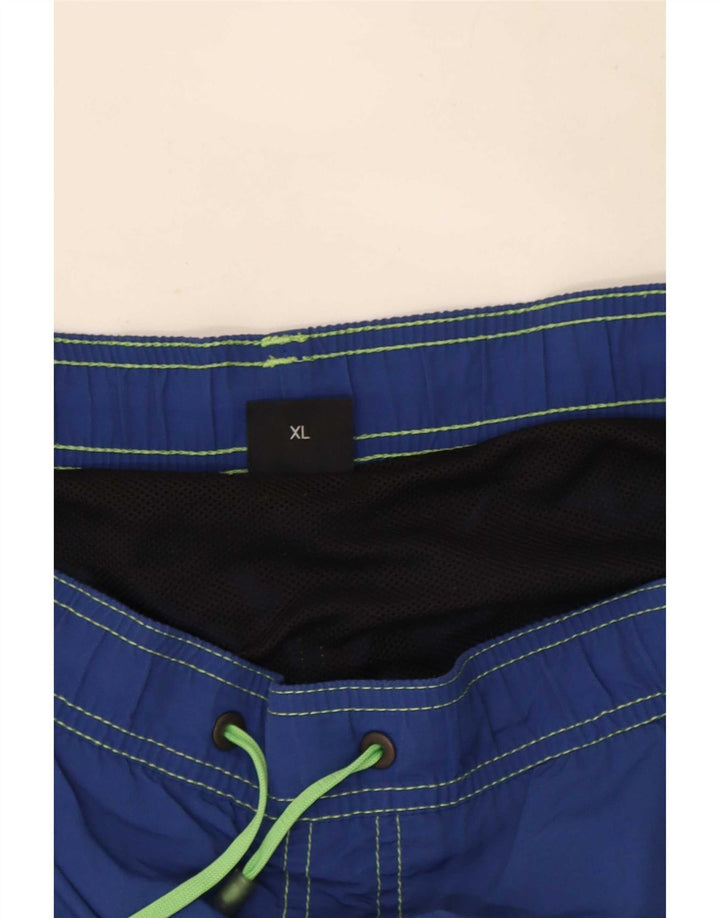 Pantaloncini da bagno da uomo Hugo Boss XL blu navy