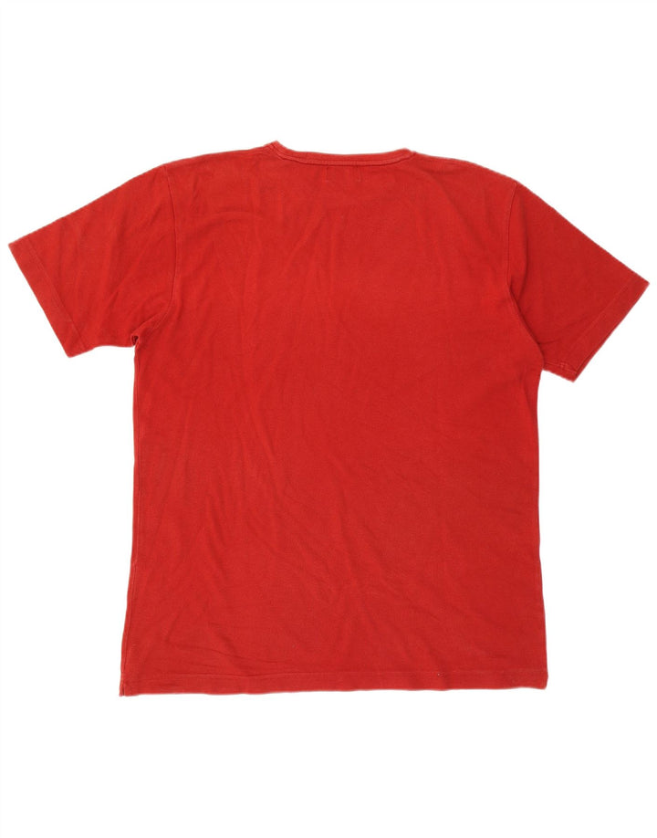 T-shirt uomo Kappa Top XL rossa in cotone