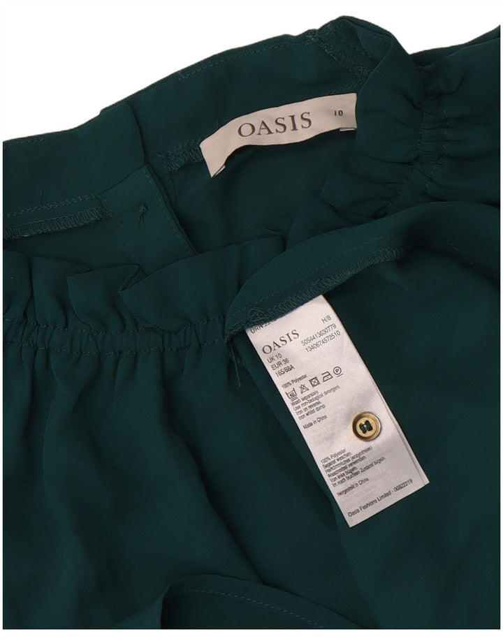 Camicetta senza maniche da donna Oasis UK 10 Small Verde Poliestere