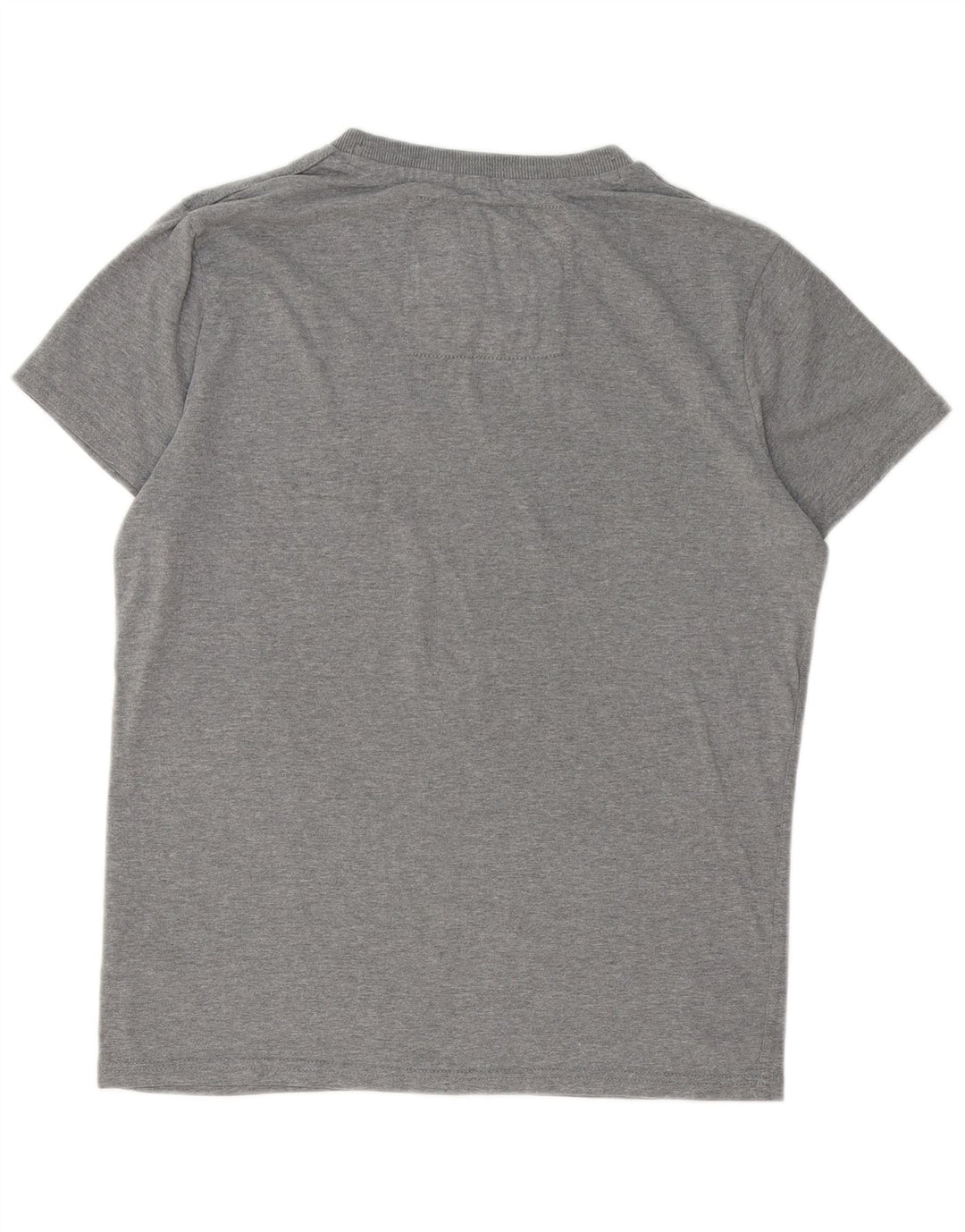 T-shirt grafica da uomo SUPERDRY Top XL in cotone grigio