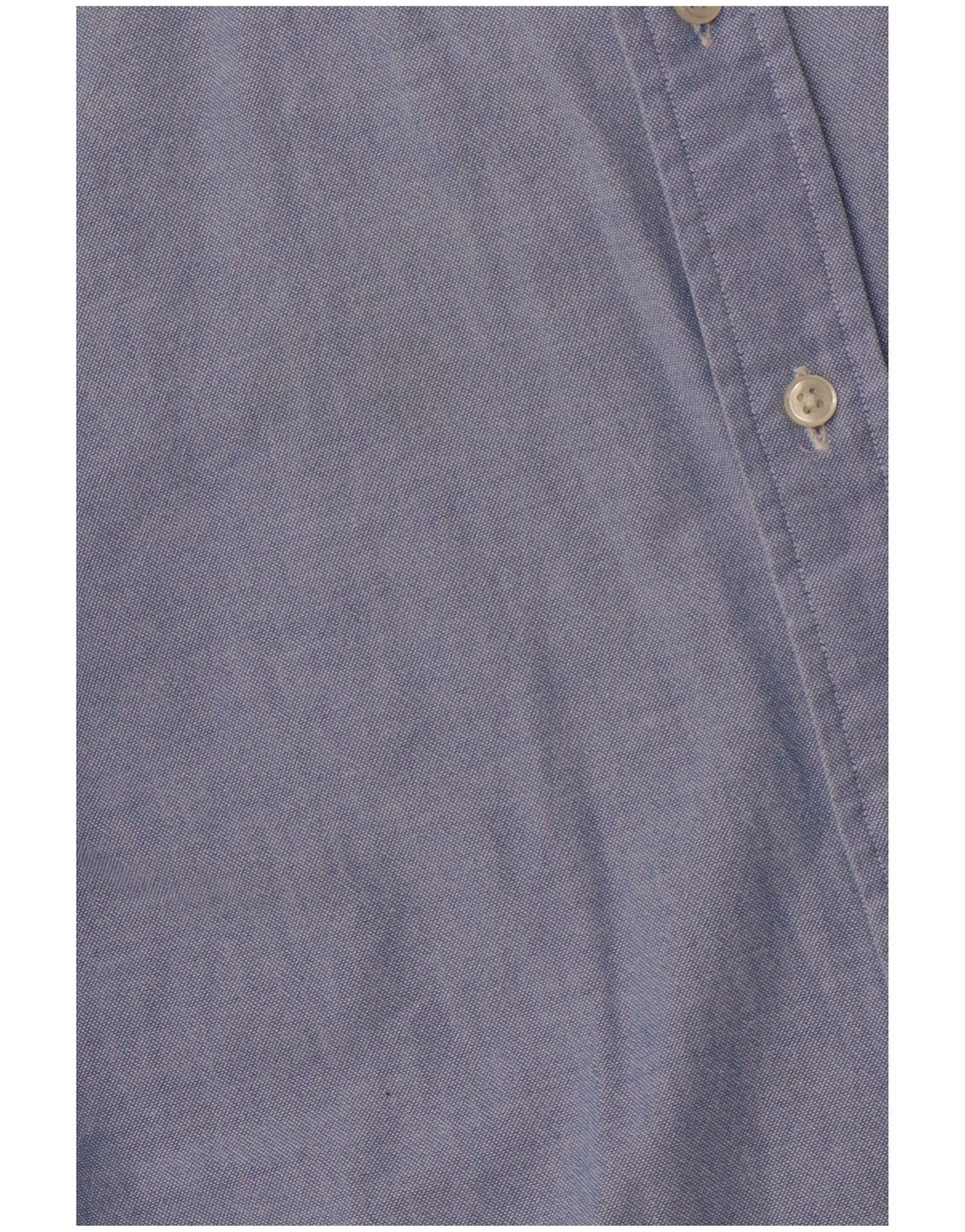 RALPH LAUREN Camicia da uomo slim fit Oxford elasticizzata in cotone blu medio
