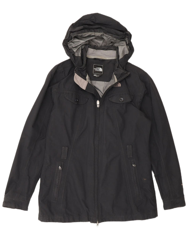 Giacca impermeabile con cappuccio da donna The North Face UK 16 Large Nera