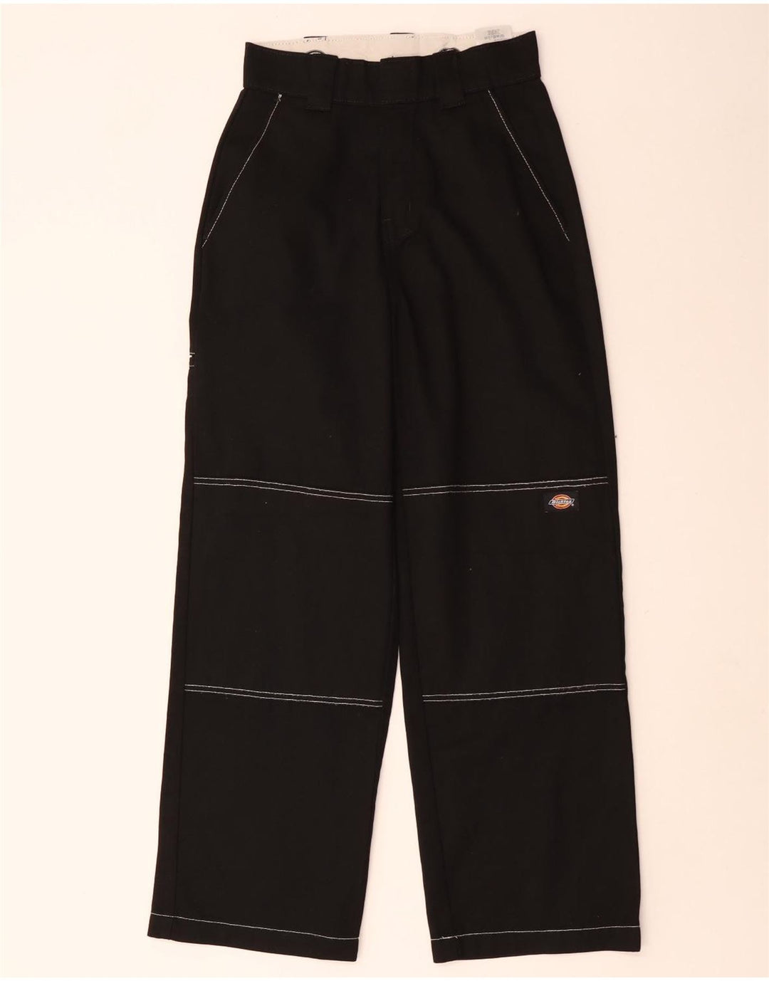 Pantaloni cargo dritti da uomo Dickies W24 poliestere nero