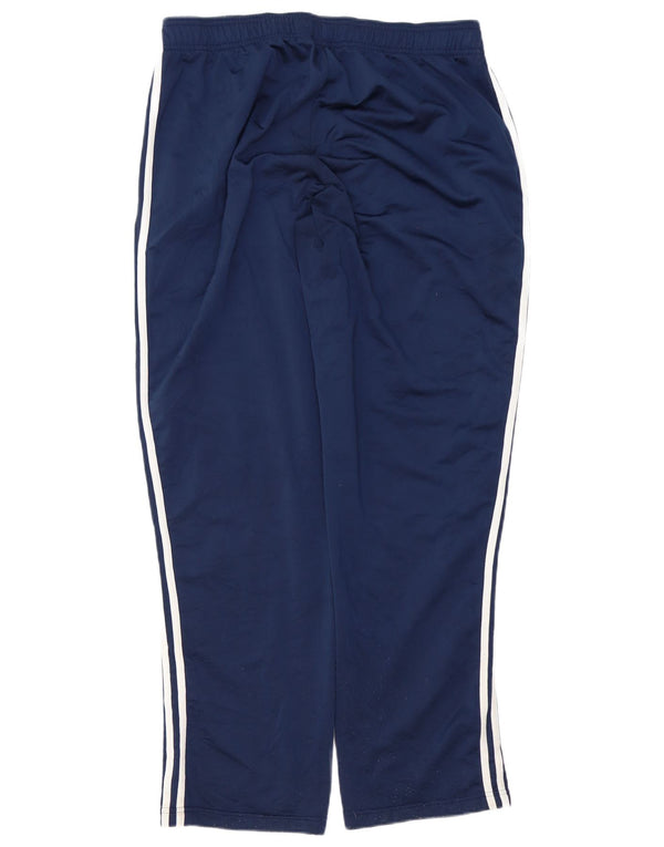 Pantaloni da tuta da uomo Adidas XL poliestere blu navy