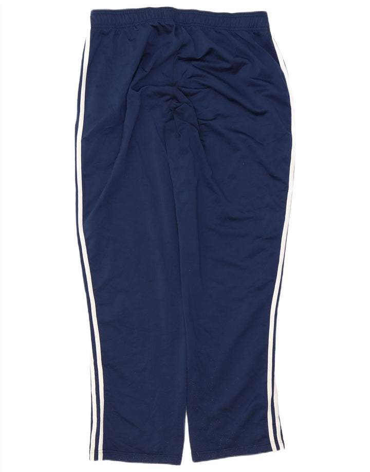 Pantaloni da tuta da uomo Adidas XL poliestere blu navy