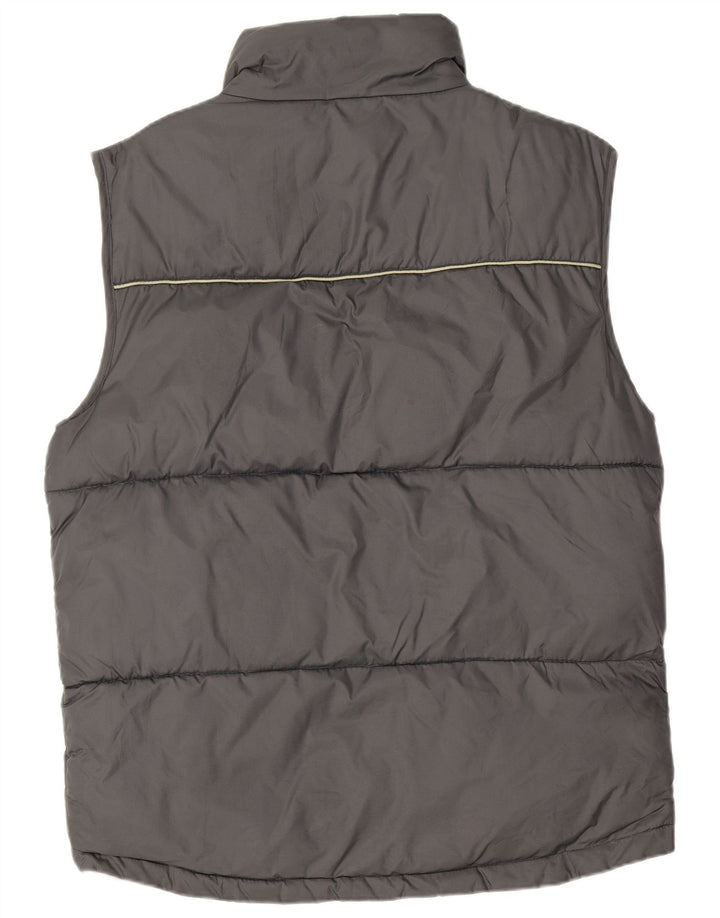 Gilet imbottito da uomo Jack & Jones UK 14 nylon grigio medio
