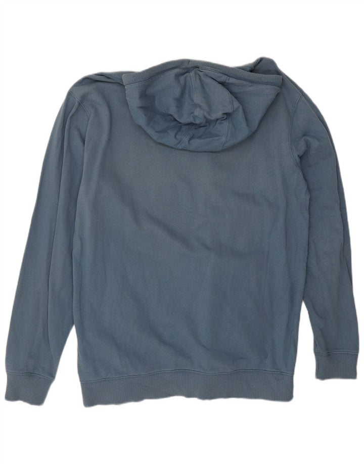 Felpa con cappuccio grafica da uomo Vans Large in cotone blu