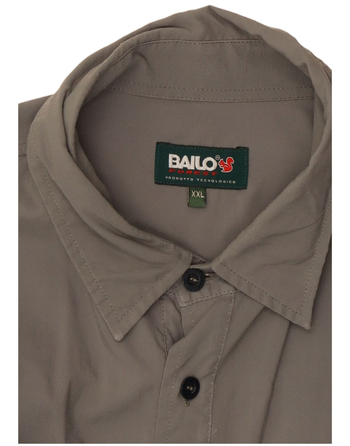 Camicia da uomo BAILO 2XL Grigia